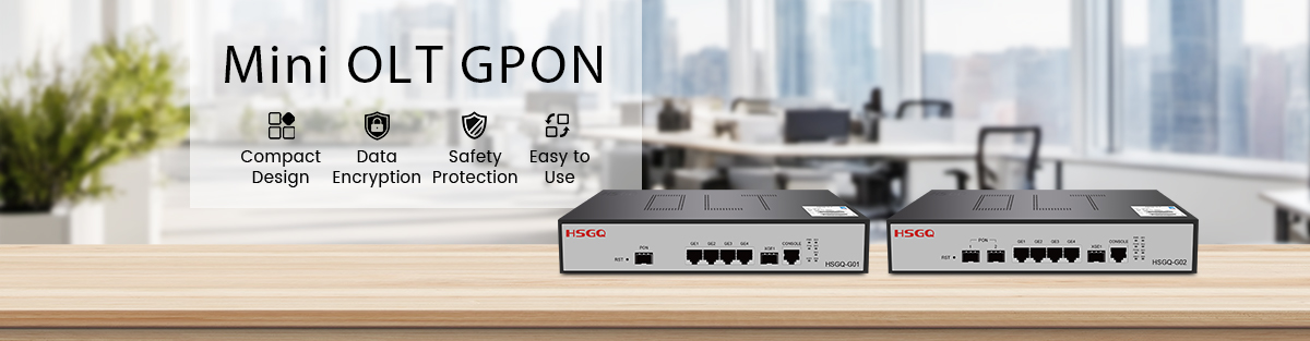 single/plural port olt gpon for Fttx Mini gpon olt