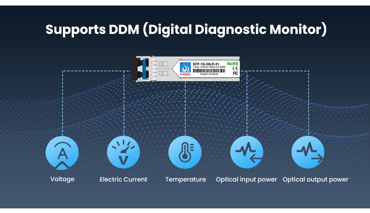 Supports DDM Prend en charge le DDM