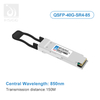 Module QSFP 40G optique pour l'interrupteur
