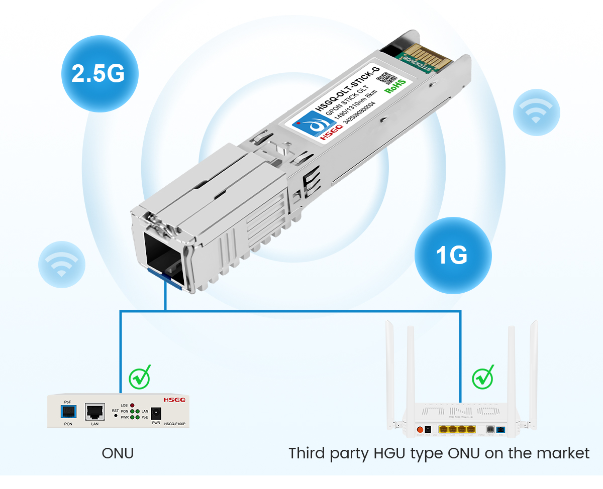 gpon personnalisé OLT