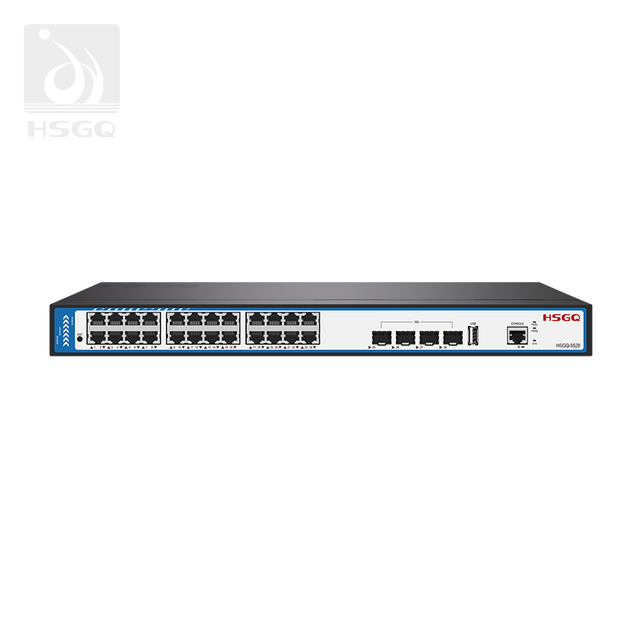 24 ports de noyau L3 Gigabit gérés dans le réseau