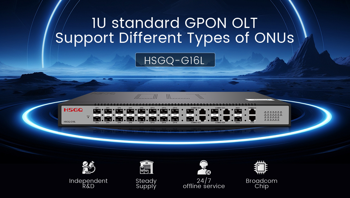 16 ports GPON OLT