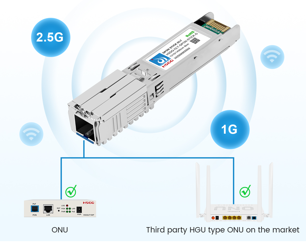 gpon personnalis&eacute; OLT