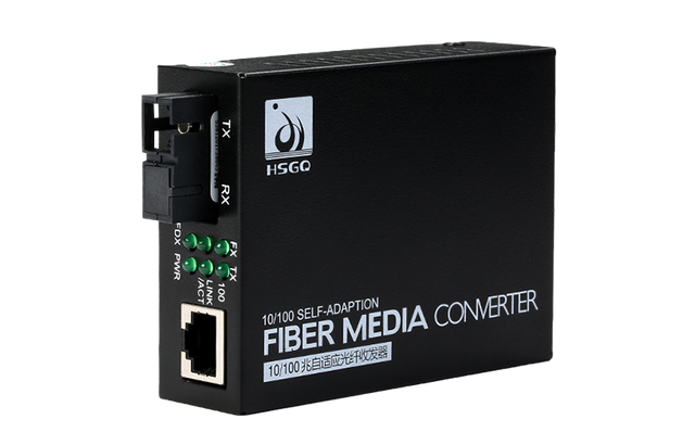 Convertisseur de média fibre