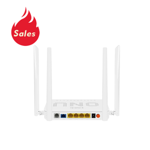 4 antennes Xpon Onu avec câble voix vers routeur