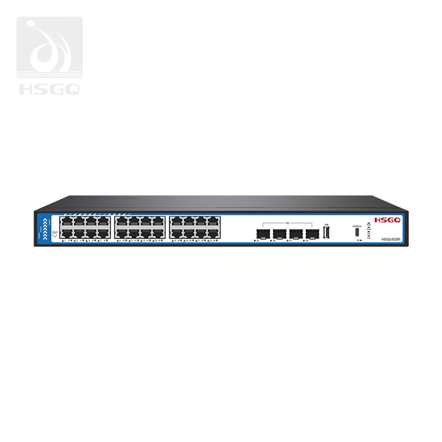 Commutateur Poe 24 ports géré pour caméra IP