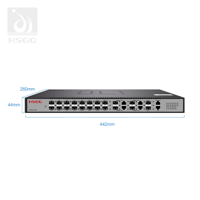 16 ports Pon GPON OLT personnalisés pour l'accès FTTH