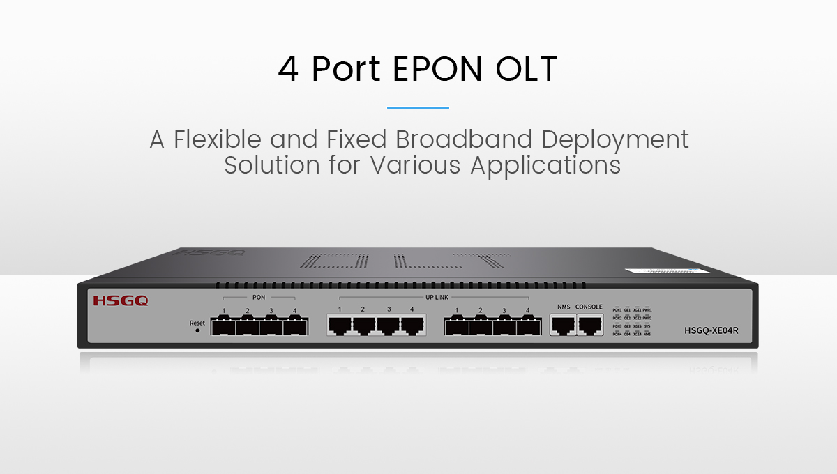 OLT EPON à 4 ports 