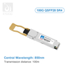 100g SFP Fiber Optic sur l'interrupteur