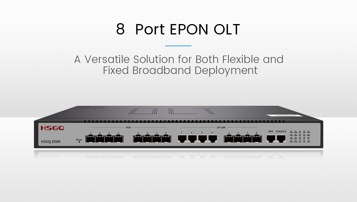 OLT EPON à 8 ports