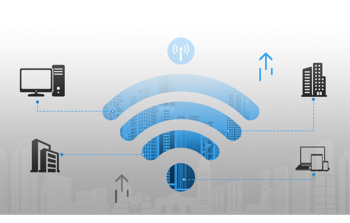 Commutation intelligente double bande WiFi 6 ONU